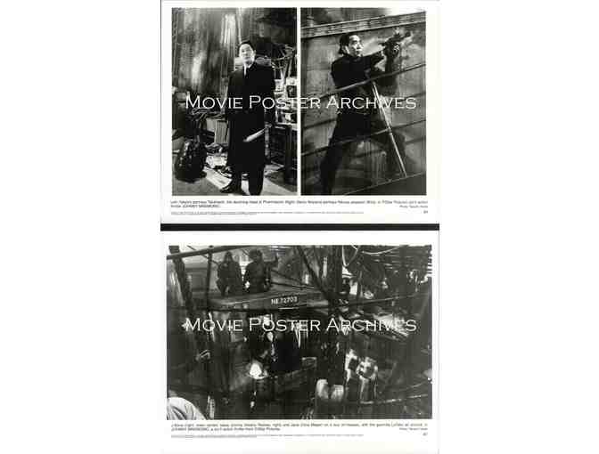 JOHNNY MNEMONIC, 1995, movie stills, Keanu Reeves, Dolph Lundgren