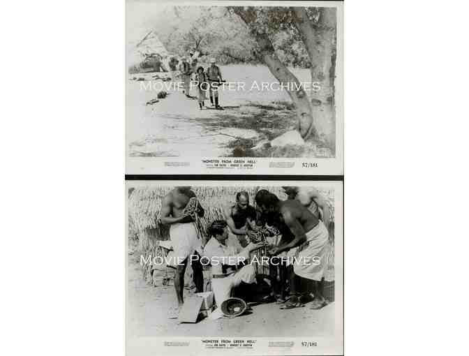 MONSTER FROM GREEN HELL, 1957, movie stills, Jim Davis, Barbara Turner