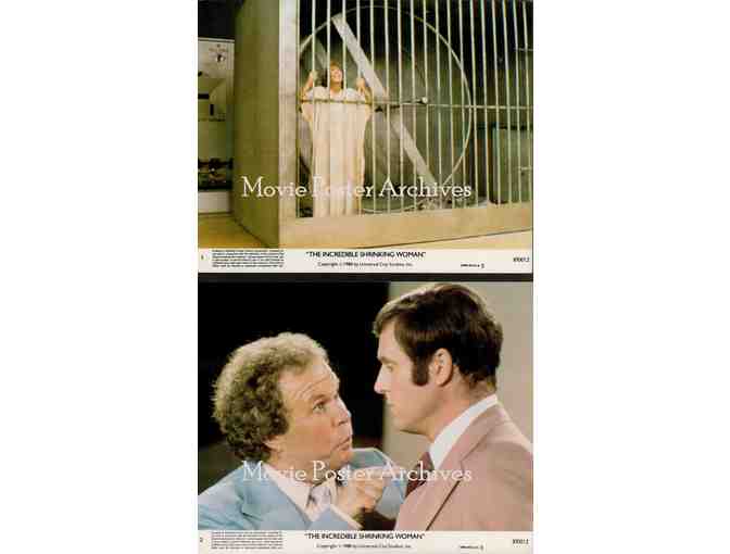INCREDIBLE SHRINKING WOMAN, 1981, mini lobby cards, Lily Tomlin