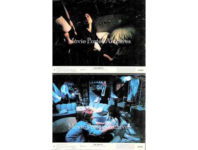 ENTITY, 1983, mini lobby cards, Barbara Hershey, Ron Silver
