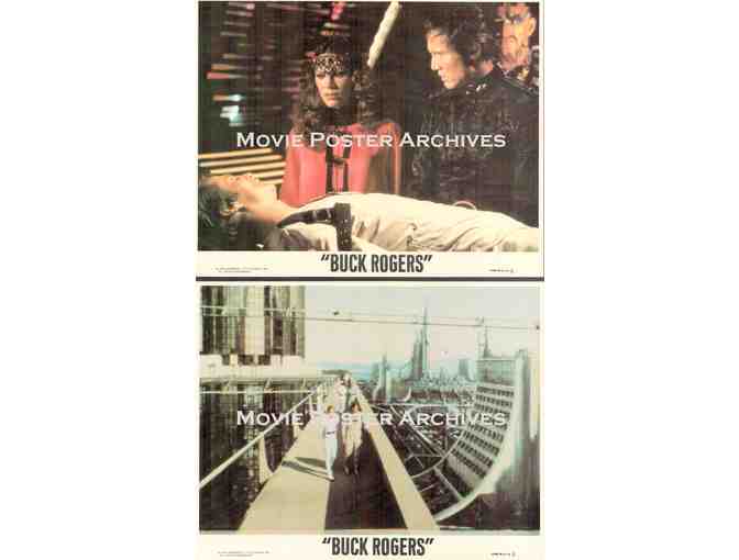 BUCK ROGERS, 1979, mini lobby cards, Gil Gerard, Erin Gray