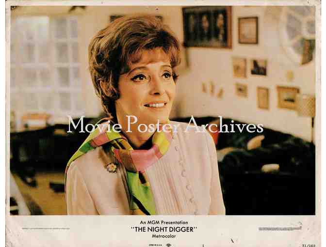 NIGHT DIGGER, 1971, lobby cards, Patricia Neal, Pamela Brown