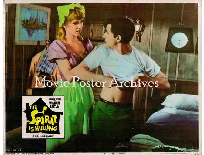SPIRIT IS WILLING, 1967, lobby cards, Sid Caesar, Vera Miles
