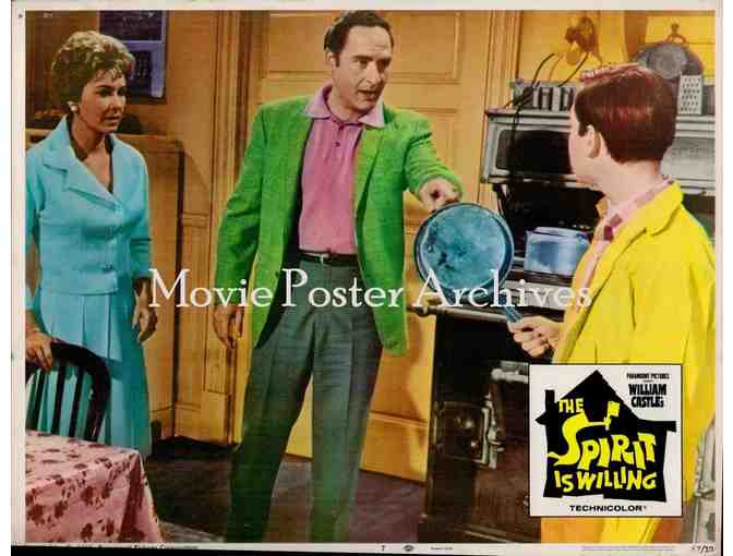 SPIRIT IS WILLING, 1967, lobby cards, Sid Caesar, Vera Miles