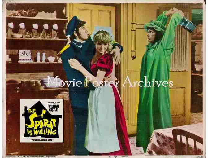 SPIRIT IS WILLING, 1967, lobby cards, Sid Caesar, Vera Miles