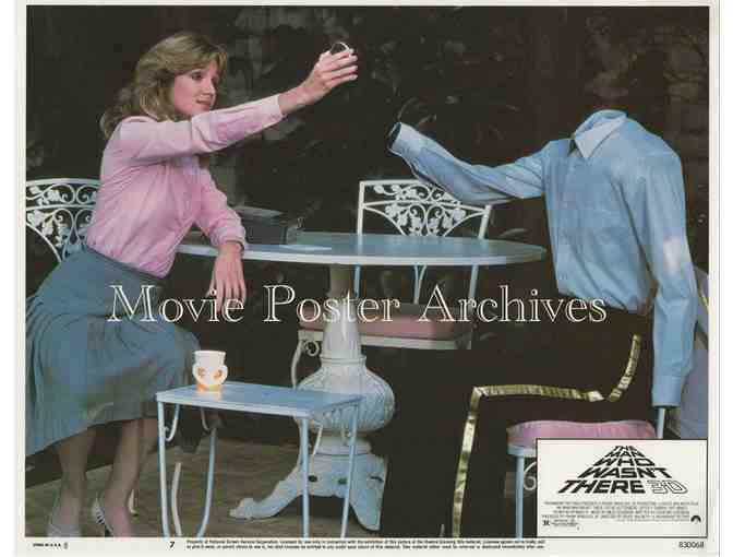 MAN WHO WASNT THERE 3-D, 1983, lobby card set, Steve Guttenberg
