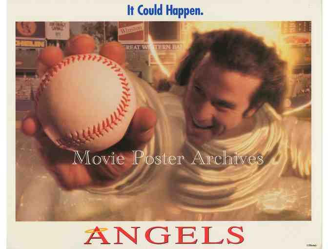 ANGELS IN THE OUTFIELD, 1994, lobby card set, Christopher Lloyd, Tony Danza