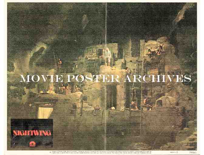 NIGHTWING, 1979, lobby cards, Nick Mancuso, David Warner