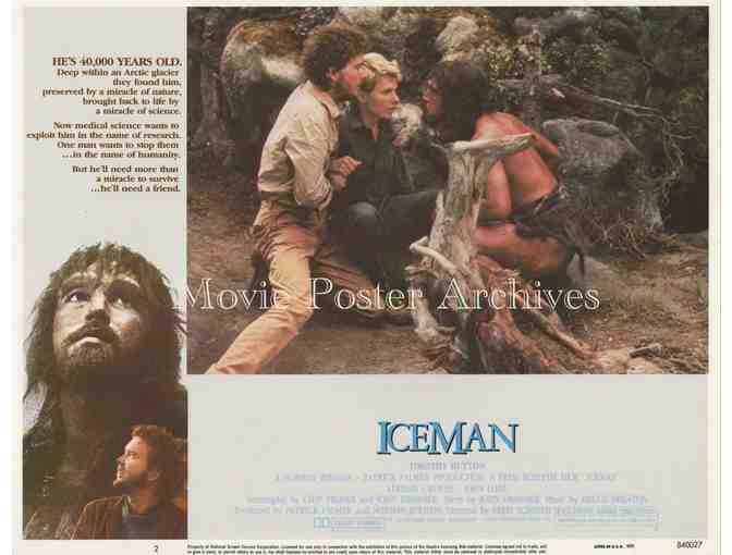 ICEMAN, 1984, lobby card set, Timothy Hutton, Lindsay Crouse