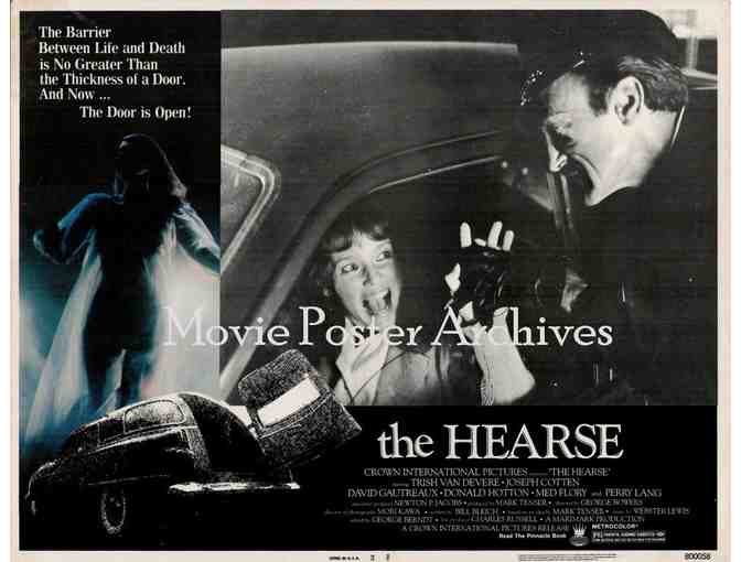 HEARSE, 1980, lobby cards, Trish Van Devere, Joseph Cotton