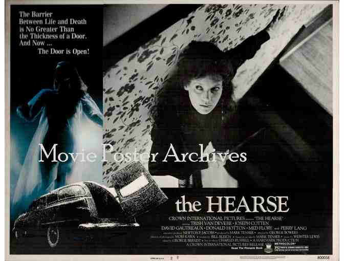 HEARSE, 1980, lobby cards, Trish Van Devere, Joseph Cotton