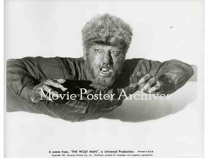 WOLF MAN, 1941, movie stills, Lon Chaney Jr., Bela Lugosi, Claude Rains