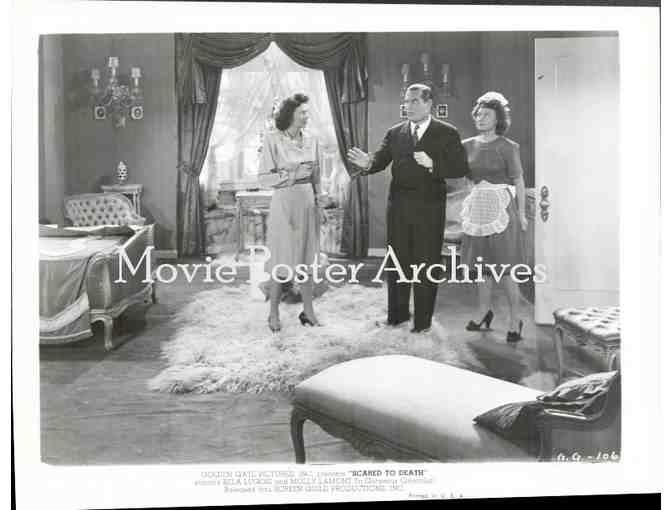 SCARED TO DEATH, 1947, movie stills, Bela Lugosi, Joyce Compton