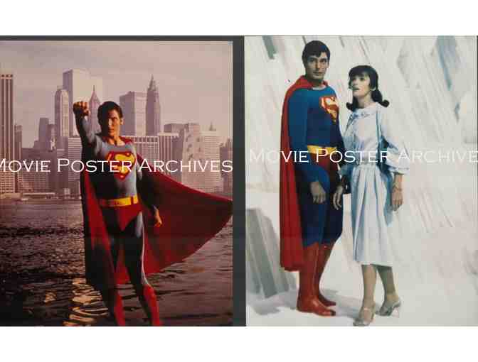 SUPERMAN, 1978, color photographs, Christopher Reeve, Marlon Brando