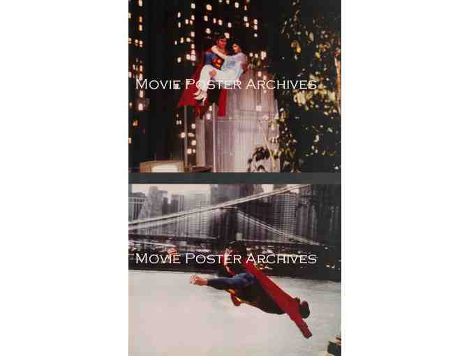 SUPERMAN, 1978, color photographs, Christopher Reeve, Marlon Brando