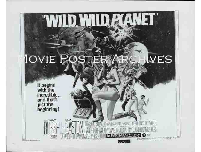 WILD WILD PLANET, 1967, movie stills, Tony Russell, Franco Nero