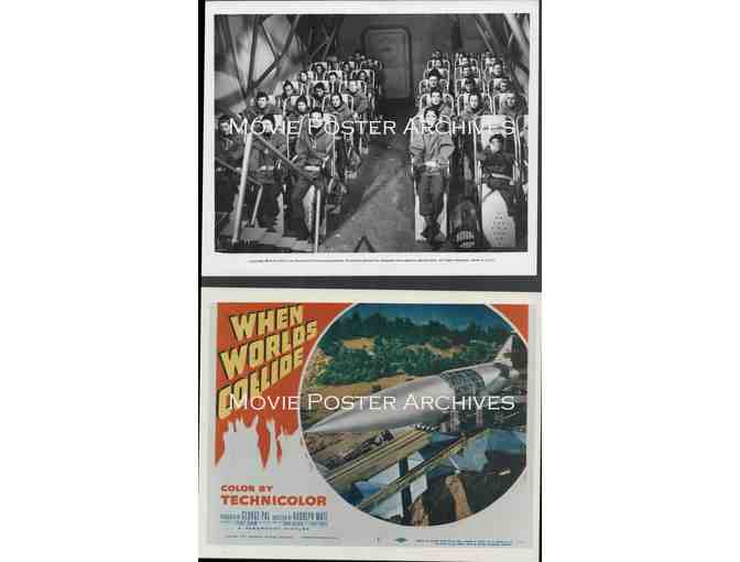 WHEN WORLDS COLLIDE, 1951, movie stills, Barbara Rush, Richard Derr