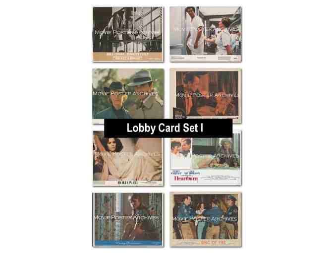 MISC LOBBY CARDS LOT I, varying lobby cards from 1950s to 1980s