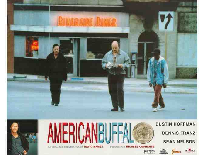 AMERICAN BUFFALO, 1996 Spanish lobby cards, Dustin Hoffman