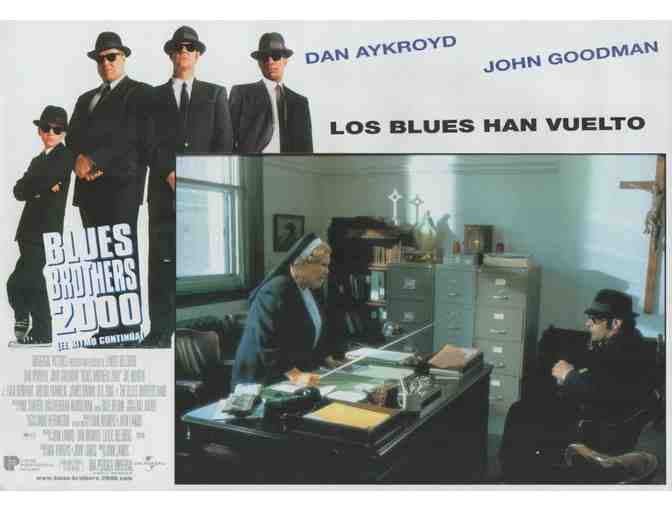 BLUES BROTHERS 2000, 1998, Spanish lobby cards, Dan Aykroyd, John Goodman