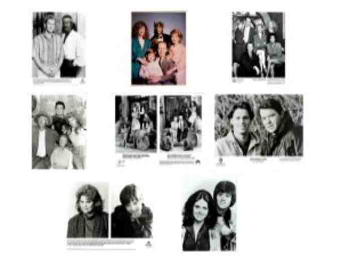 TV STILLS/PHOTOS LOT 4, varying dates, 9 titles, Bonanza; Dynasty; Ozzie & Harriet etc