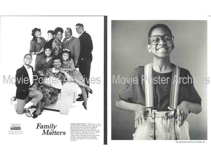 FAMILY MATTERS, tv series, tv stills, Reginald Vel Johnson, Jaleel White