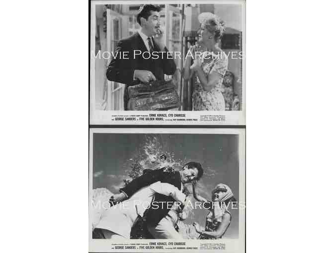FIVE GOLDEN HOURS, 1961, movie stills, Ernie Kovacs, Cyd Charisse