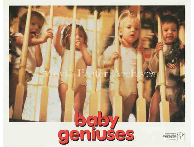 BABY GENIUSES, 1999, International lobby cards, Kathleen Turner, Christopher Lloyd