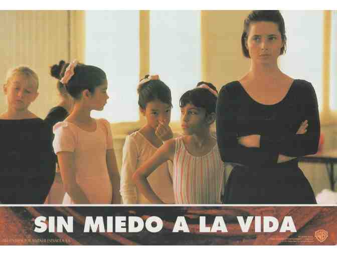 FEARLESS, 1993, Spanish lobby cards, Jeff Bridges, Isabella Rossellini