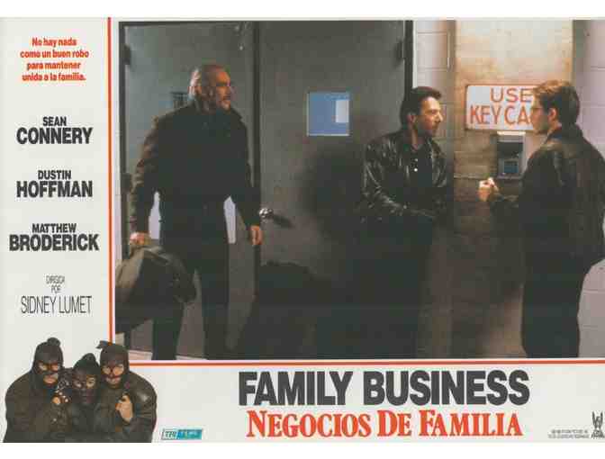 FAMILY BUSINESS, 1989, Spanish lobby cards, Sean Connery, Dustin Hoffman