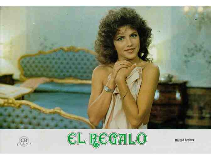 BANKERS ALSO HAVE SOULS, 1982, Spanish lobby cards, Claudia Cardinale