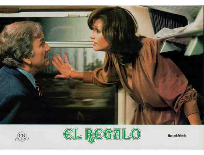 BANKERS ALSO HAVE SOULS, 1982, Spanish lobby cards, Claudia Cardinale
