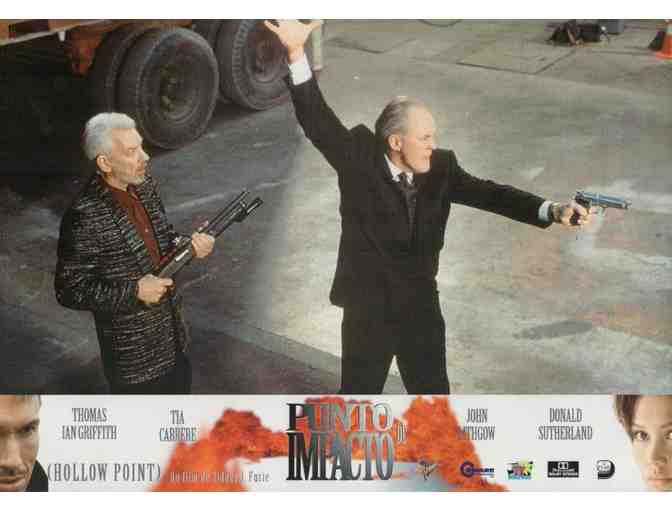 HOLLOW POINT, 1996, Spanish lobby cards, Tia Carrere, John Lithgow