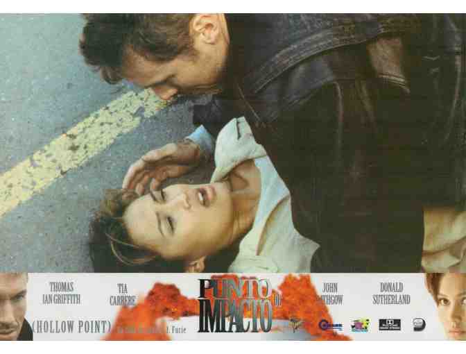 HOLLOW POINT, 1996, Spanish lobby cards, Tia Carrere, John Lithgow