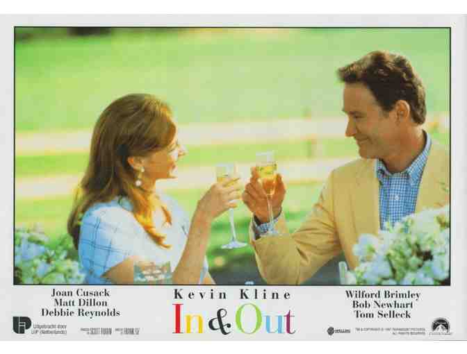 IN AND OUT, 1997, Dutch lobby cards, Kevin Kline, Joan Cusack