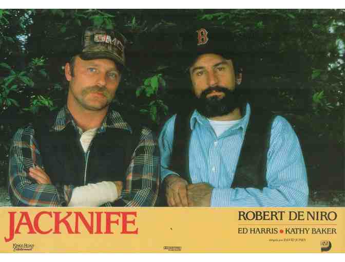 JACKNIFE, 1989, Spanish lobby cards, Robert De Niro, Kathy Baker
