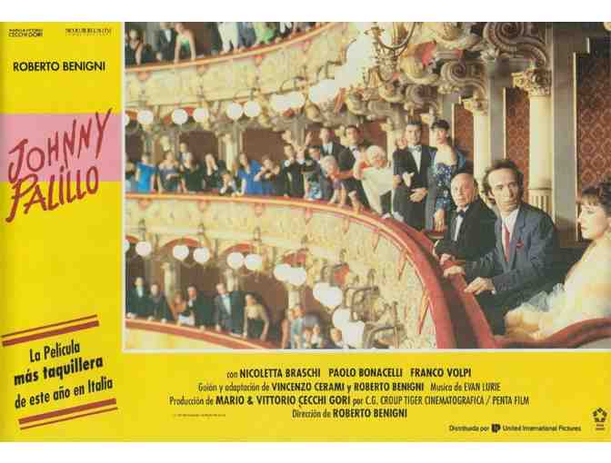 JOHNNY STECCHINO, 1992, Spanish lobby cards, Roberto Benigni