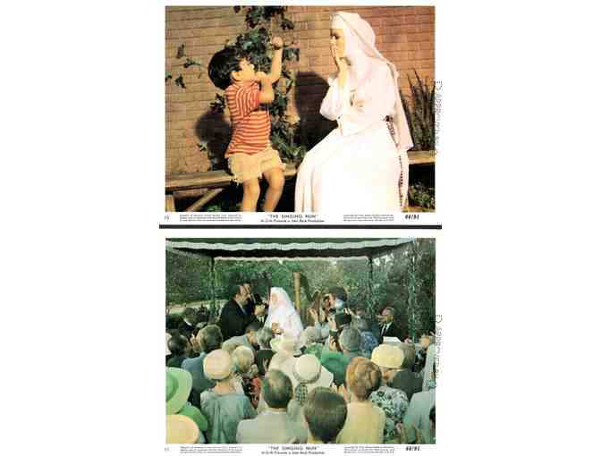 SINGING NUN, 1966, cards and stills, Debbie Reynolds, Richardo Montalban