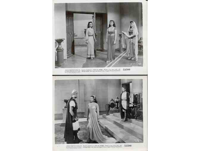 SINS OF JEZEBEL, 1953, movie stills, Paulette Goddard, George Nader