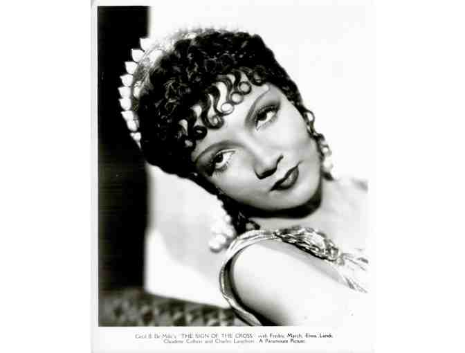 SIGN OF THE CROSS, 1932, movie stills, Claudette Colbert, Fredric March
