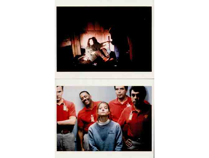 SILENCE OF THE LAMBS, 1991, cards and stills, Anthony Hopkins, Jodie Foster