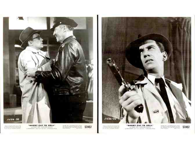 SHORT CUT TO HELL, 1957, movie stills, Robert Ivers, Yvette Vickers