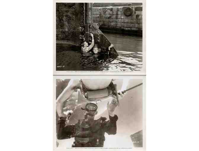 SILENT ENEMY, 1959, movie stills, Laurence Harvey, Michael Craig