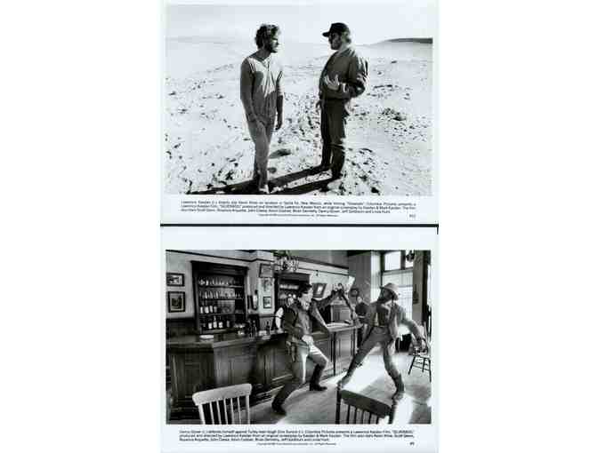 SILVERADO, 1985, cards and stills, Kevin Kline, Kevin Costner