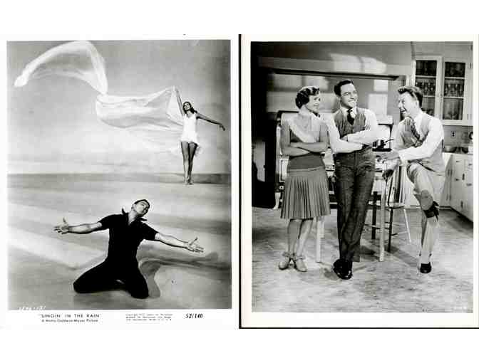 SINGIN IN THE RAIN, 1952, movie stills, Gene Kelly, Debbie Reynolds