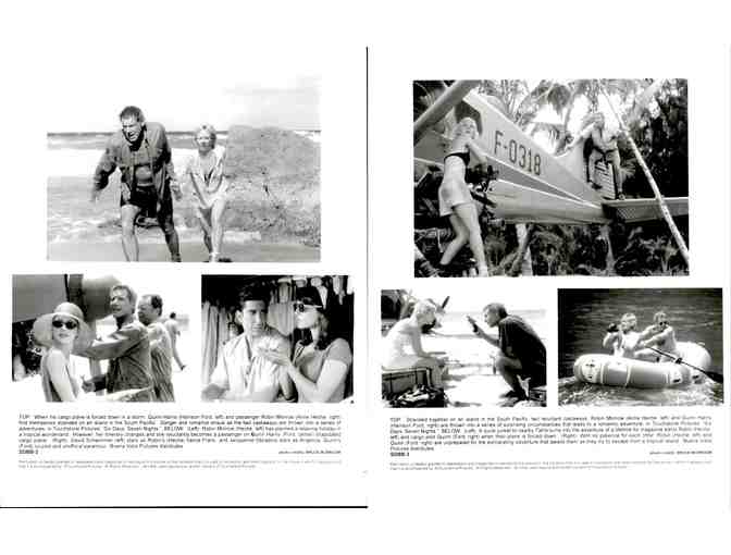 SIX DAYS SEVEN NIGHTS, 1998, movie stills, Harrison Ford, Anne Heche