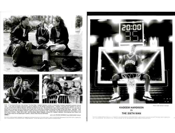 SIXTH MAN, 1997, movie stills, Marlon Wayans, Kadeem Hardison