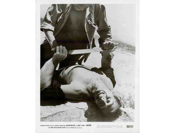 SAFARI, 1956, movie stills, Victor Mature, Janet Leigh