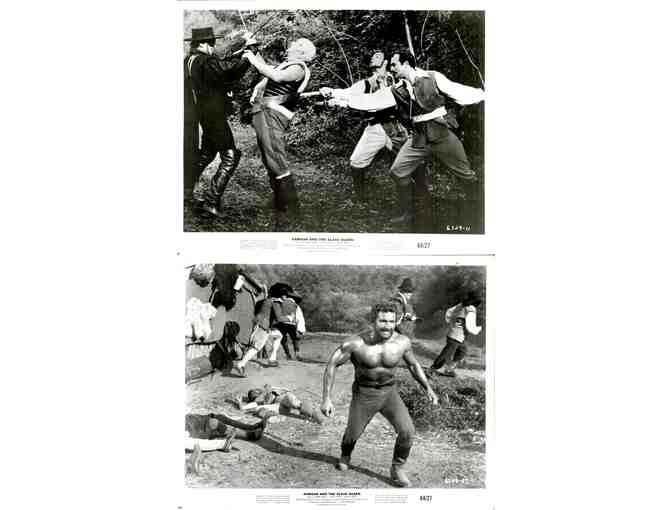 SAMSON AND THE SLAVE QUEEN, 1964, movie stills, Pierre Brice, Sergio Ciani