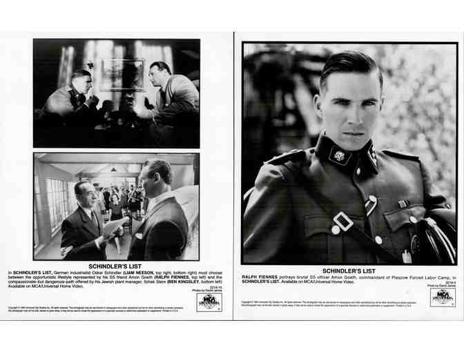 SCHLINDLERS LIST, 1993, movie stills, Liam Neeson, Ralph Fiennes